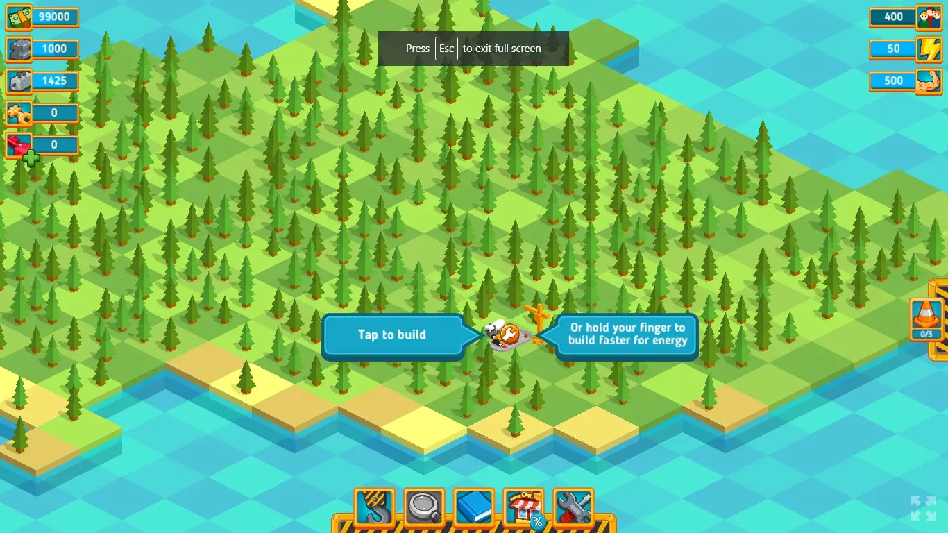 Tap Tap Builder Game Screenshot